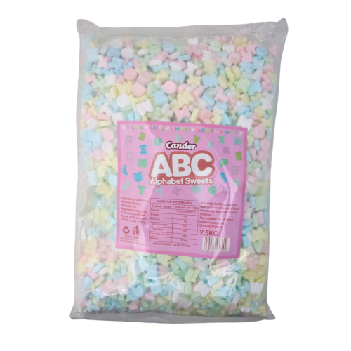 Cander ABC Candy Alphabet Letters - 2.5kg