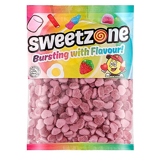 Sweetzone Strawberry Hearts - 1kg