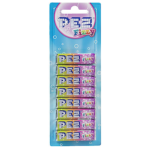 Pez 6 Pack Fizzy Refills - 18 Count