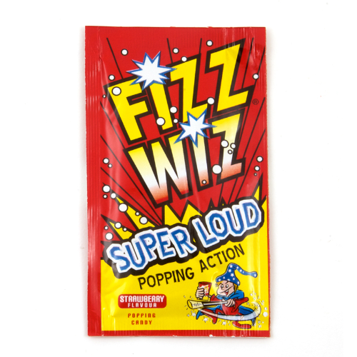 Hannahs Fizz Wiz Strawberry - 50 Count