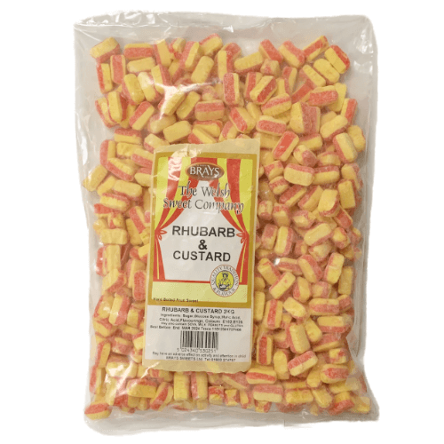 Brays Rhubarb & Custard Un-Wrapped - 3kg