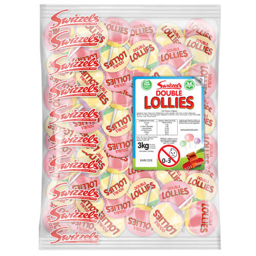 Swizzels Double Lollies - 3kg