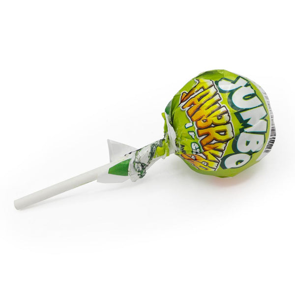 Zed Candy JUMBO 33g Sour Apple Jawbreaker Pops - 40 Count