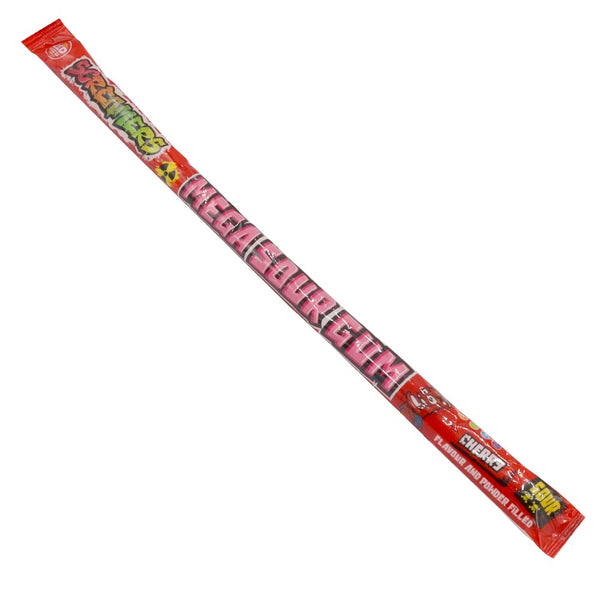 Zed Candy Screamers Mega Sour Cherry Razz Gum 30g - 30 Count