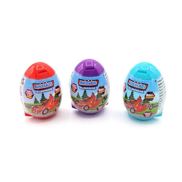 Buildables Racing Car Surprise Eggs 5g - 18 Count