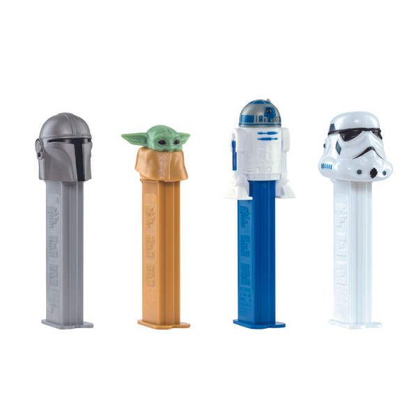 Pez Star Wars The Mandalorian 1+2 Dispensers - 12 Count