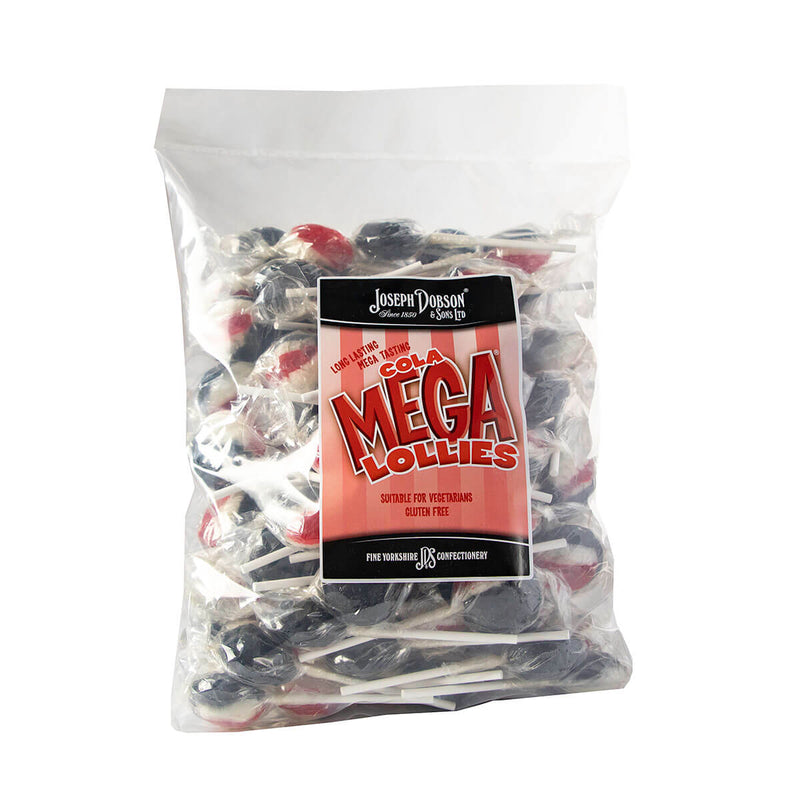 Joseph Dobson Cola Wrapped Mega Lollies - 1.875kg