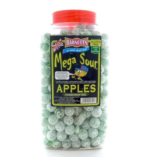 Barnett's Mega Sour Apples - 3kg