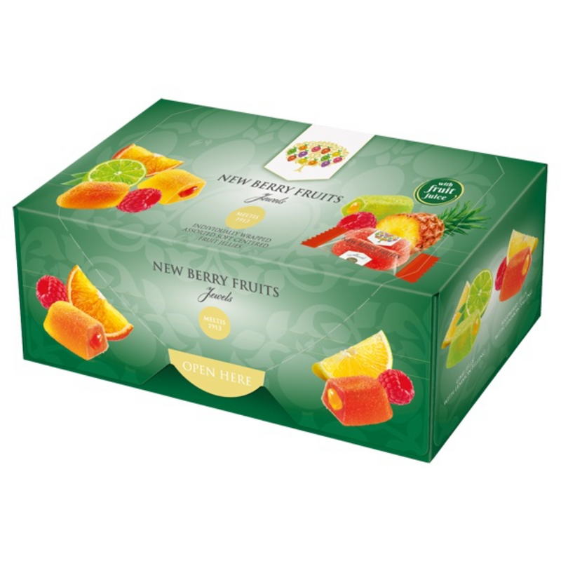 New Berry Fruits Jewels Box 250g - 6 Count