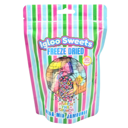 Igloo Sweets Freeze Dried Jamboree Candy Pick N Mix 90g - 10 Count