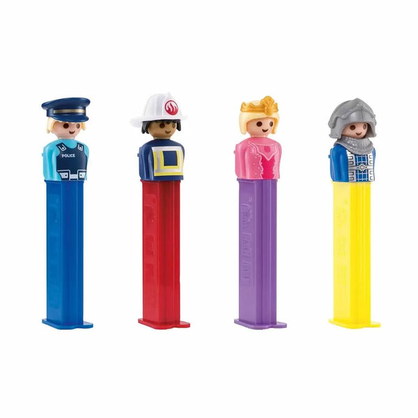 Pez Playmobil 1+2 Dispensers - 12 Count