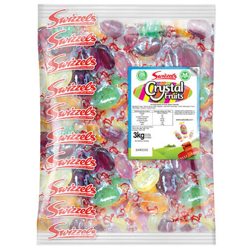 Swizzels Crystal Fruits - 3kg