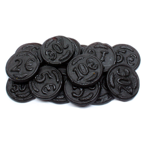 K&H Liquorice Coins - 1kg