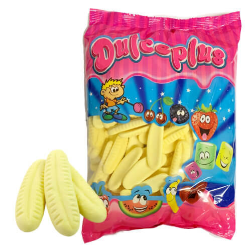 Dulce Plus Foam Bumper Bananas - 1.5kg