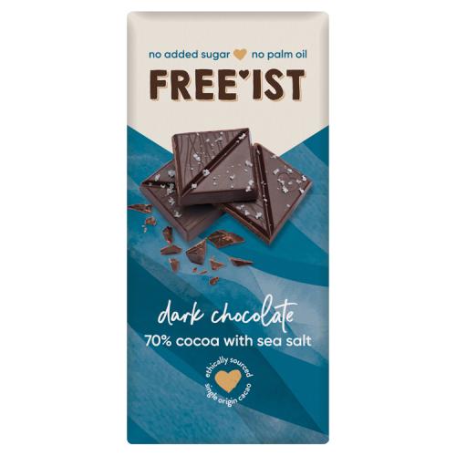 No Added Sugar Dark Chocolate & Sea Salt - 15 Count