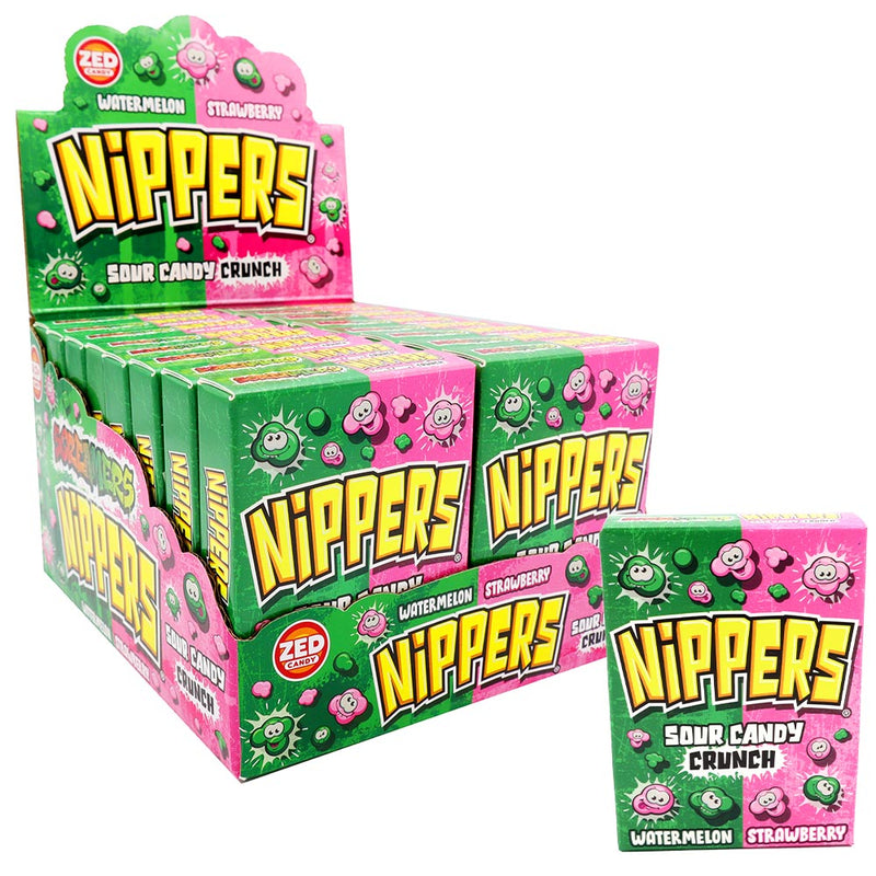 Zed Candy Nippers Watermelon & Strawberry Box 50g - 16 Count