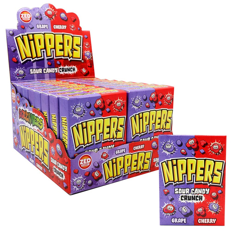 Zed Candy Nippers Grape & Cherry Box 50g - 16 Count