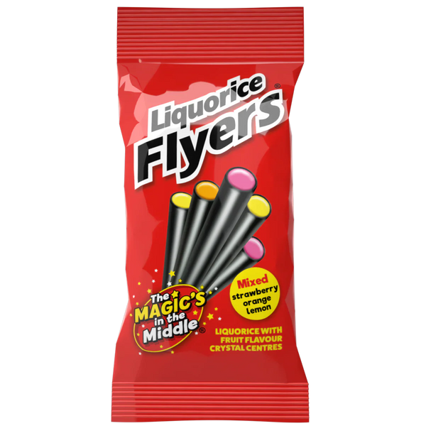 Maxilin Liquorice Flyers - 12 Count