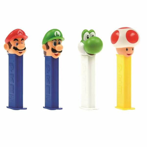 Pez Nintendo 1+2 Dispensers - 12 Count