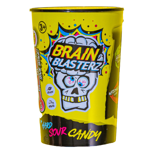 Brain Blasterz Sour Candy Drum - 12 Count