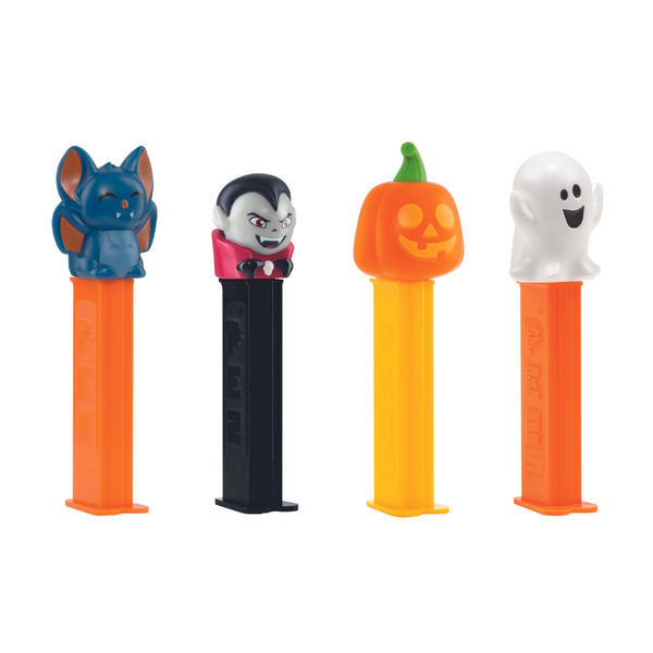 Pez Halloween 1+2 Dispensers - 12 Count