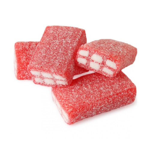 King Regal Fizzy Strawberry Bricks - 1kg