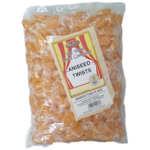 Brays Aniseed Twist Wrapped - 3kg