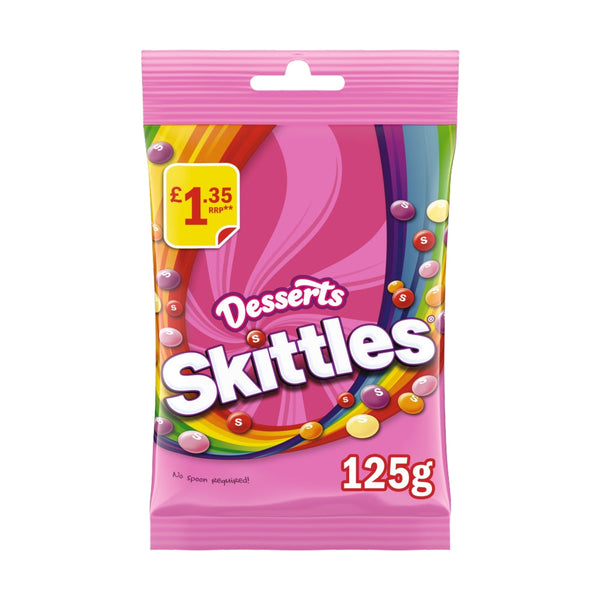 Skittles Desserts 109g Bag PMP £1.35 - 14 Count