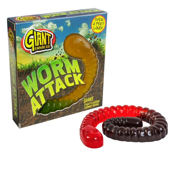 Giant Gummy Worm Attack Gift Box - 800g