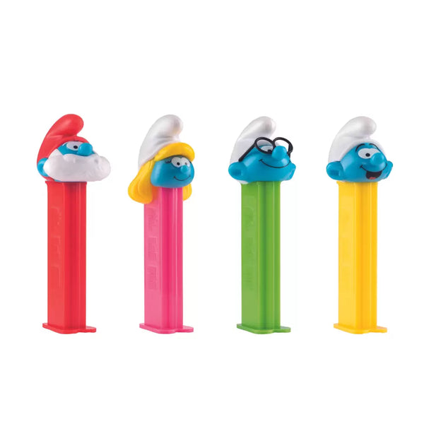 Pez Smurfs 1+2 Dispensers - 12 Count