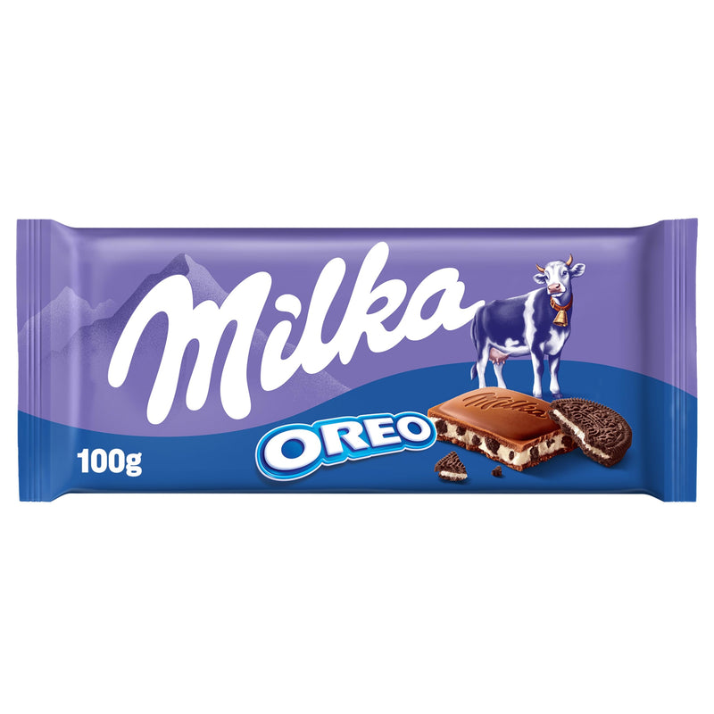 Milka Oreo Chocolate 100g - 22 Count