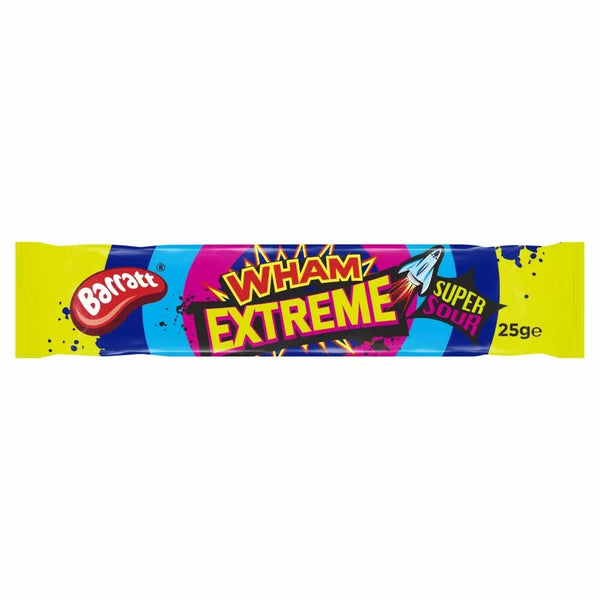 Barratt Wham EXTREME 25g Chew Bars - 50 Count