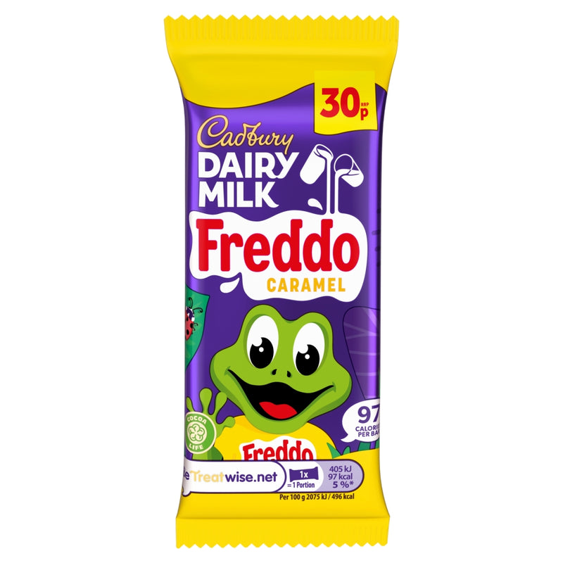 Cadbury Dairy Milk Chocolate Caramel Freddo - 60 Count