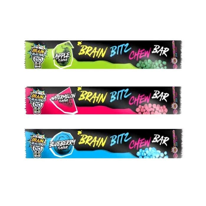 Brain Blasterz Bitz Chew Bar - 24 Count