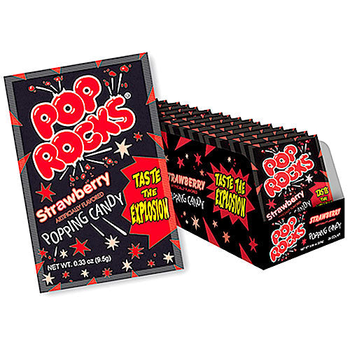 Pop Rocks Strawberry - 24 Count