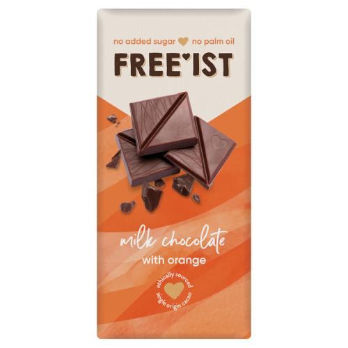 No Added Sugar Milk Chocolate & Orange - 15 Count