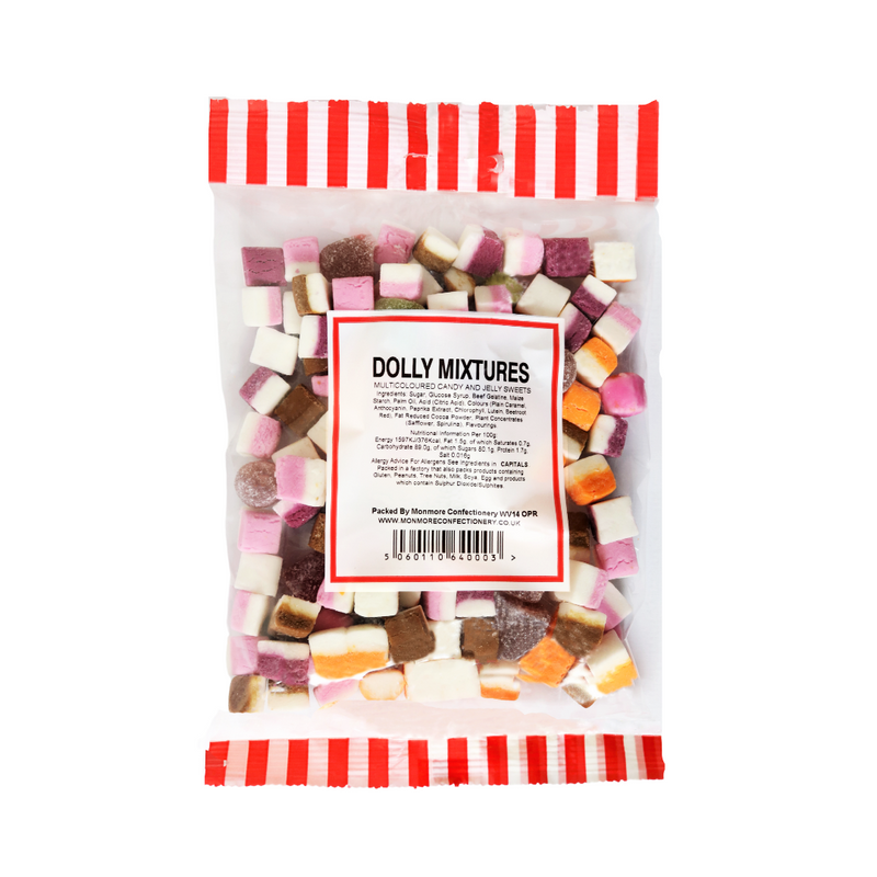 Pre-Packed Dolly Mixture 140g - 24 Count