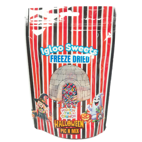 Igloo Sweets Freeze Dried Halloween Candy Pick N Mix 90g - 10 Count