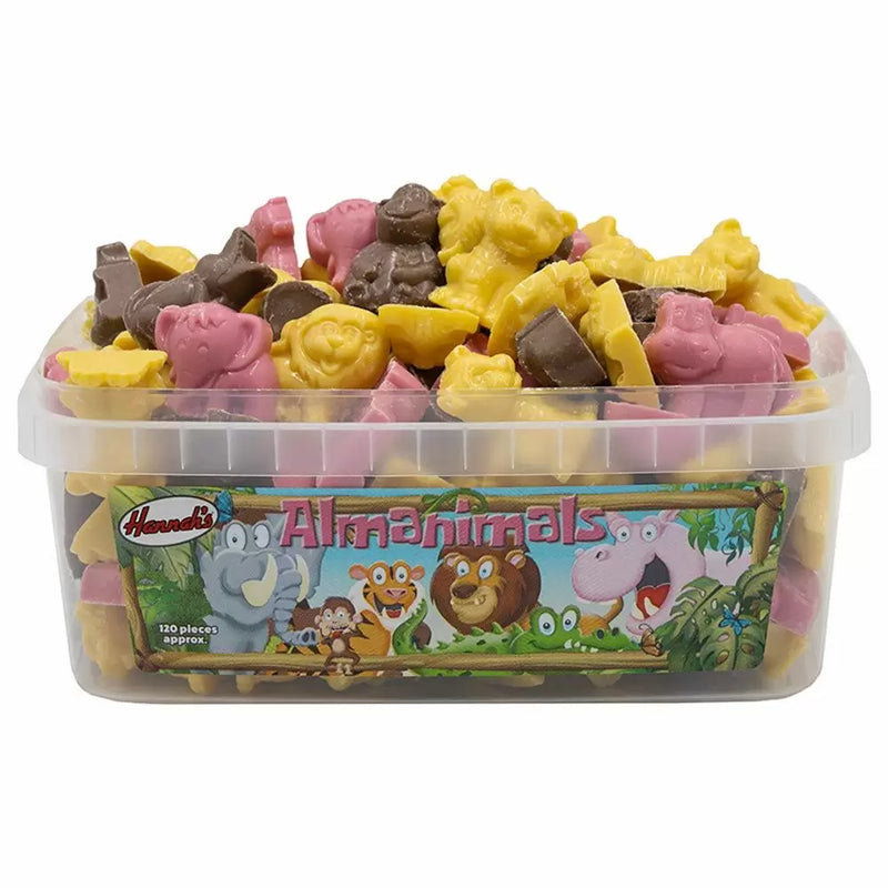 Hannahs Milk Choc Flavour Zoo Animals - 120 Count