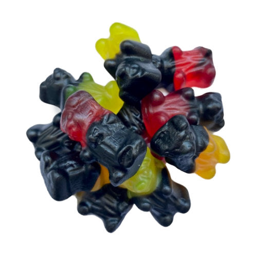 Matthijs Neon Fruit Sweet Liquorice Bears - 1kg