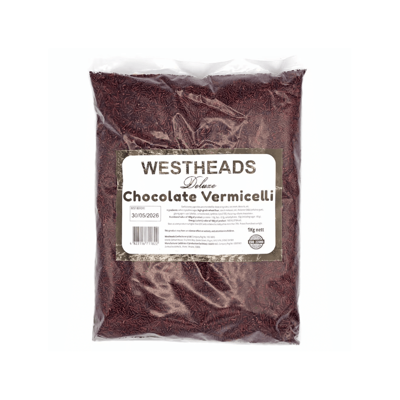 Westheads Chocolate Vermicelli - 1kg