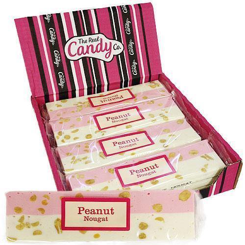 Candy Co Pink & White Peanut Nougat - 16 Count