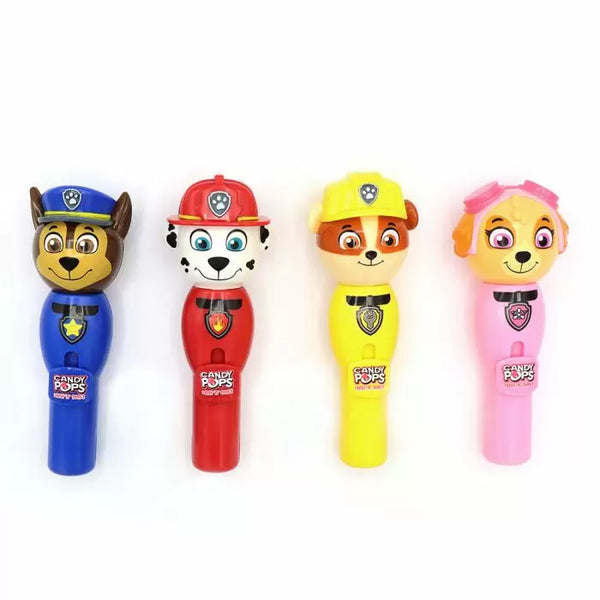 Candy Pops Paw Patrol Push N Twist - 12 Count