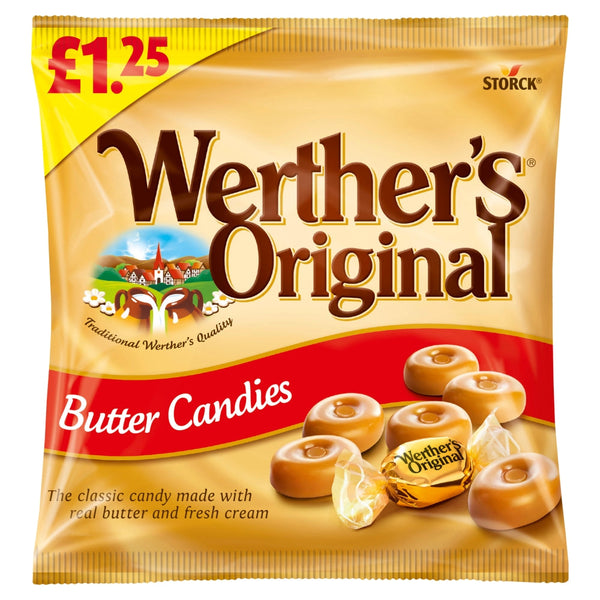 Werther's Original Butter Candies 110g PMP £1.25 - 12 Count