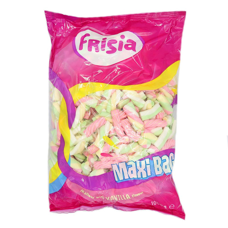 Frisia Assorted Mallow Twist Mix - 1kg