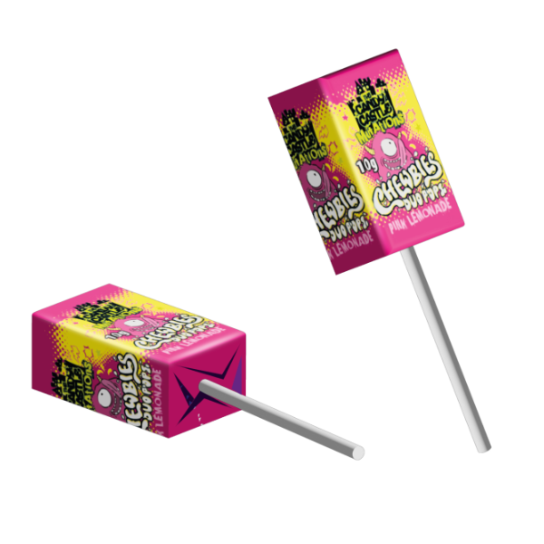 CCCM Duo Pops Sour Pink Lemonade 10g - 30 Count