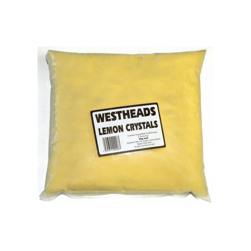 Westheads Yellow Lemon Crystals - 3kg