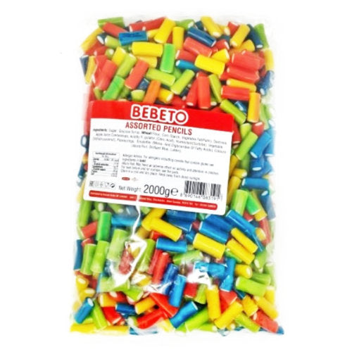 Bebeto Halal Assorted Mini Pencils - 2kg