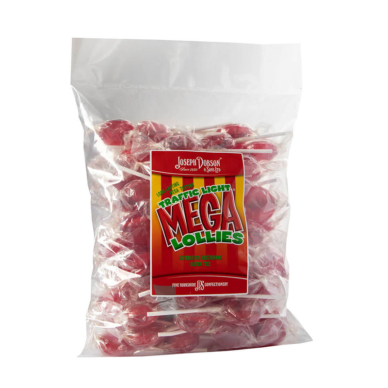 Joseph Dobson Traffic Light Wrapped Mega Lollies - 1.875kg