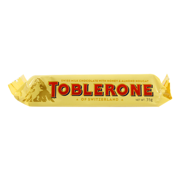 Toblerone Milk Chocolate 35g - 24 Count